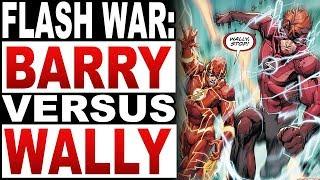 Barry Allen & Wally West Race For The Fate Of The Speed Force! (Flash War)