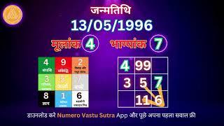 Lo Shu Grid Rajyog | Lo Shu Grid In Hindi | Vastu Tips | Lo shu Grid Numerology | Mulank | bhagyank