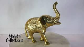 Brass Elephant Statue 450g