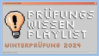 Winterprüfung 2024 - Die neue Playlist ist online