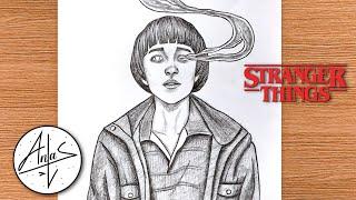 How To Draw Will From Stranger Things | Stranger Things Drawing Tutorial Easy