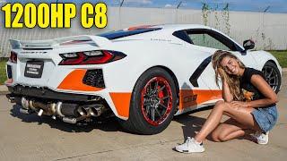 Building a 1200HP Twin Turbo C8 Corvette in 15 Minutes!