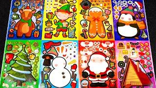 Now Showing! 5-Minute CHRISTMAS STICKER BOOK MAKEOVER Ideas to WOW Your Friends! | DIY Paper Craft