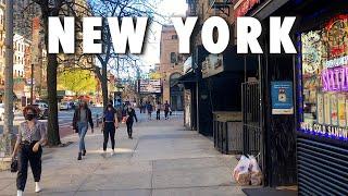 Walking New York City: UKRAINIAN VILLAGE aka East Village in Lower Manhattan【4K】