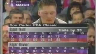1999 PBA Don Carter Classic: Match 1: Jason Hurd vs Roger Bowker part 2