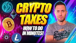 How To Do Crypto Taxes In Minutes! (The Best Crypto Tax Software!)