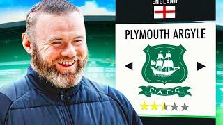 ROONEY PLYMOUTH ARGYLE PART ONE!! FC 24 CAREER MODE