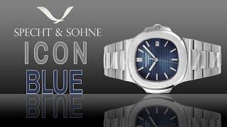 Specht And Sohne Icon Blue : Patek Philippe 5711 Nautilus Homage