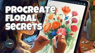 PROCREATE Master Reveals Top Floral Illustration Techniques!