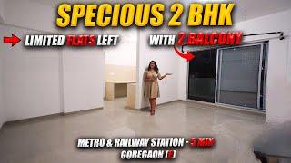 2BHK flat for sale in Goregaon East | Goregaon east 2 bhk flat | for sale | Actual flat 2 balcony |