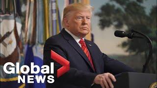 Donald Trump FULL announcement ISIS leader Abu Bakr al-Baghdadi killed in military operation