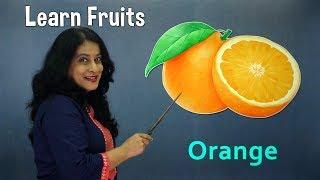 Fruit Names With Spelling | Pre School Learning Videos | Babies Learn Fruits