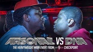 ARSONAL VS DNA | Don't Flop Rap Battle