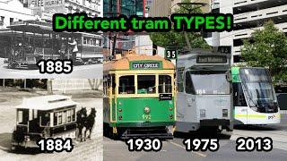 Melbourne Tram - History of Rollingstock!