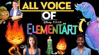 ELEMENTAL  MOVIE   All Voice Actors 2023 /  Pixar - WALT DISNEY /TOP XPLORER