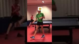 Look at the speed Blink and you will miss the shot! #viral#shorts#youtube#tabletennis