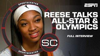 Angel Reese Interview: Playing with Caitlin Clark at All-Star Game & plans for Paris | WNBA on ESPN