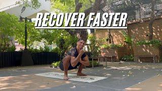 Boost your Recovery with this 5 Minute Yoga Flow for Athletes