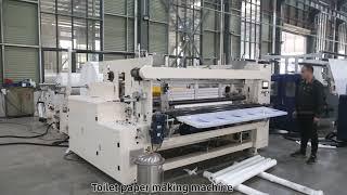 High speed 1850mm toilet paper rewinding machine