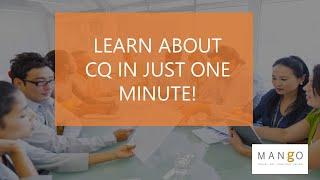 Learn about CQ- in just one minute!