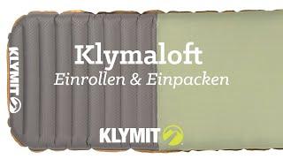 Klymit Germany - KLYMALOFT - Einrollen & Einpacken