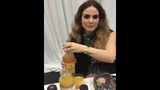 JoJo poking fun with Bragg's Apple Cider Vinegar