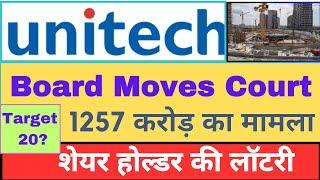 Unitech Ltd share stock resolution plan latest news today #Unitechshare