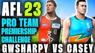 AFL 23 PRO TEAM PREMIERSHIP CHALLENGE GWSHARPY - SAINTS VS ALLIES #AFL23 #AFL #PROTEAM