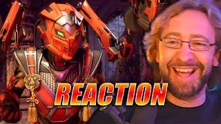 MAX REACTS: Sektor Trailer & Cyrax/Sektor Kombat Kast