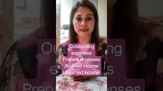 OUTSTANDING EXPENSES/ PREPAID EXPENSES/ACCRUED INCOME/UNEARNED INCOME #bba #bcom #11thclass #mba