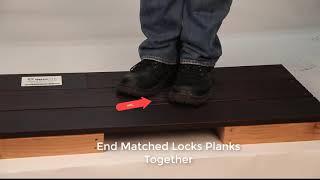 dassoXTR decking End Matched Locking System