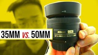 Nikon 35mm 1.8G DX VS Nikon 50mm 1.8G DX/FX? (Which One Is BETTER?)