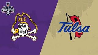 2024 American Women's Basketball Championship: No. 9 East Carolina vs No. 1 Tulsa (3/11/24)