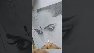 Anushka Shetty Realistic pencil sketch drawing #Anushka_shetty #Shorts