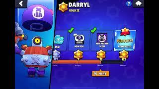 Getting gold 2 mastery on Darryl the barrel