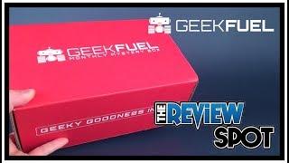 Subscription Spot | Geekfuel July 2017 Subscription Box UNBOXING!