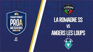 PRO A MESSIEURS | J1 | LA ROMAGNE vs LES LOUPS D'ANGERS