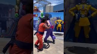 Ouch! (with @flyburgerfly_) #goku #gohan #piccolo #dragonball #dragonballz #anime