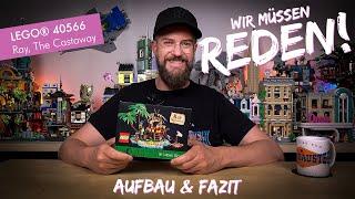 Wir müssen reden – und bauen.  LEGO® 40566 Ray der Schiffbrüchige (GWP)