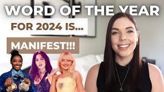 MANIFEST IS THE WORD OF THE YEAR! CAMBRIDGE DICTIONARY | Law of Attraction