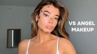 victoria’s secret angel hair & makeup tutorial