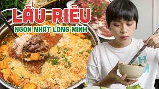 LẨU RIÊU Ngon Đỉnh Trong Lòng Mình! | Mỏ Khoét Hà Nội