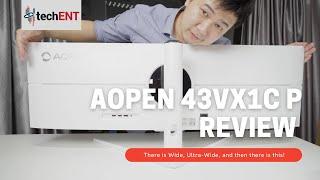 AOPEN 43VX1C P In-Depth Review - Wide, Wider, Widest | techENT