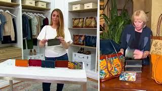 Patricia Nash Leather Parker Wallet on QVC