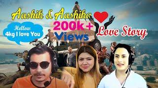 4K Gaming Nepal fall in love with my teammate // Ashik and ashika Love story Sodeep YT