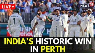 India vs Australia 1st Test LIVE | India Vs Australia | Team India Bags Big Victory In Perth | N18L