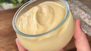 Mayonnaise SANS HUILE ! Recette Rapide, Saine et Fraîche !