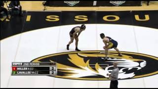 Ian Miller Kent State 157 lb MAC Finals 2015