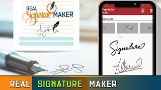 Real Signature Maker: Top Best App Digital signature maker