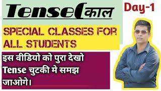 ️TENSE||Spoken English classes||Tense and their kinds|काल|Ritesh sir